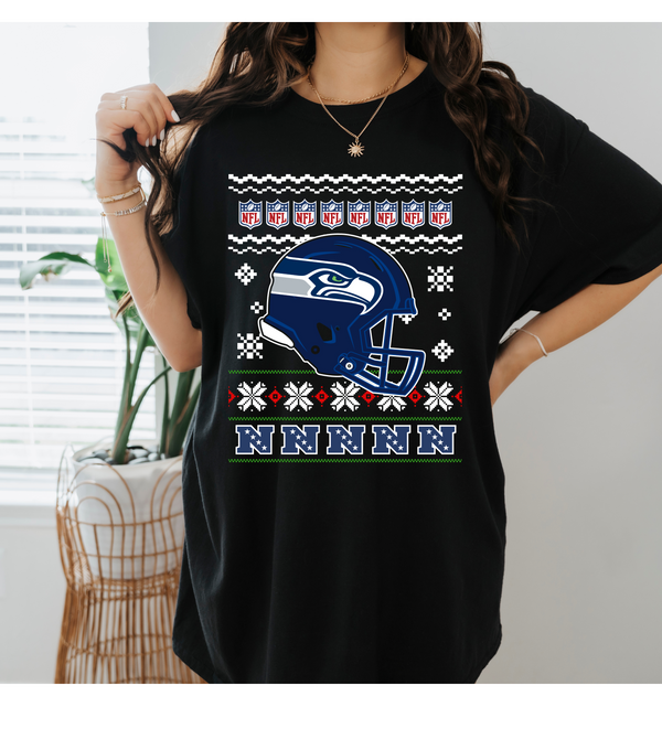 UGLY SWEATER SEAHAWKS