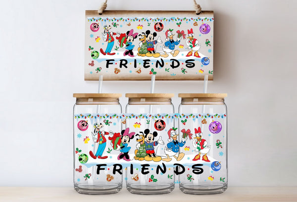 Libby Cup Mickey and the Gang Friends Christmas