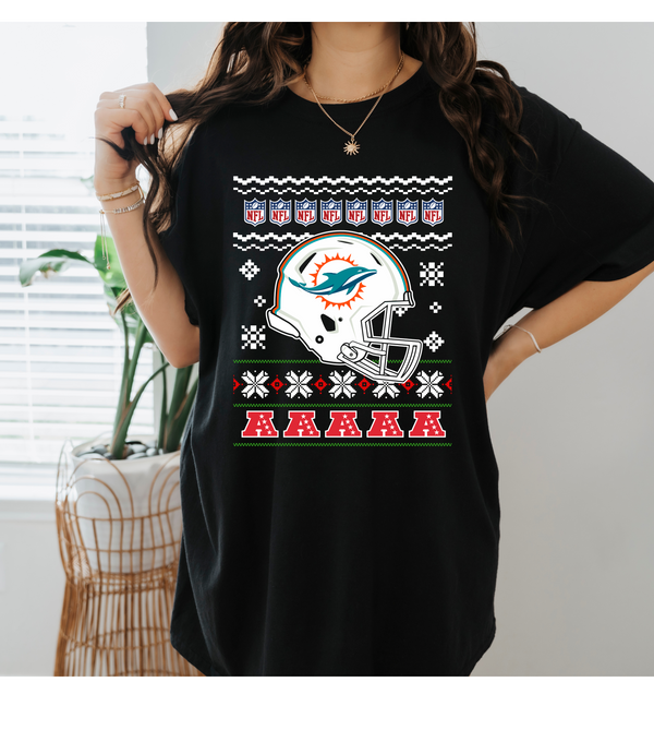 UGLY SWEATER DOLPHINS