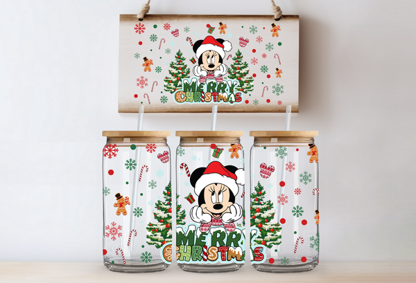 Minnie Merry Christmas Libby Cup Wrap