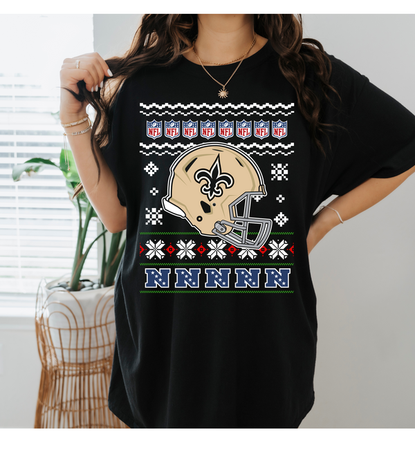 UGLY SWEATER  SAINTS