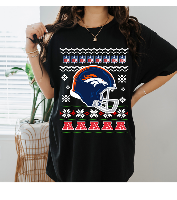 UGLY SWEATER BRONCOS