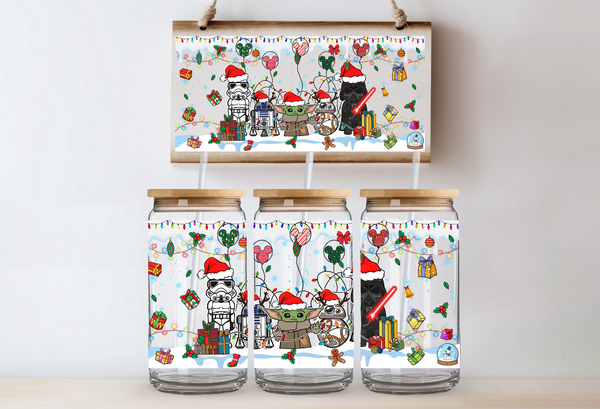 Star Wars Characters Christmas Libby Cup Wrap