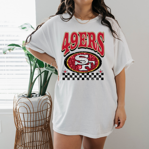 Glitter San Francisco 49ers