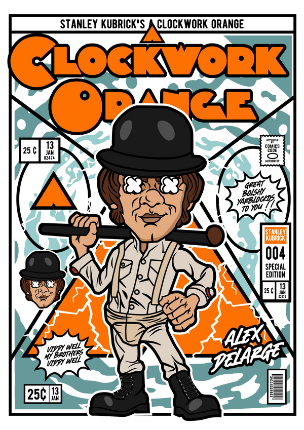 ALEX DELARGE CLOCKWORK ORANGE