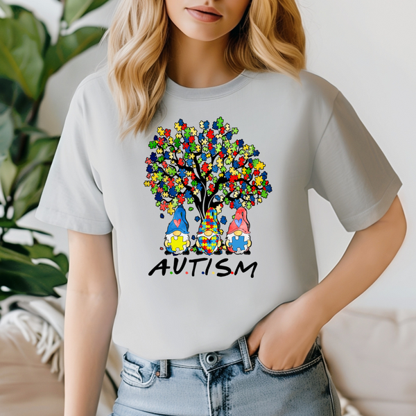 Autism puzzle tree