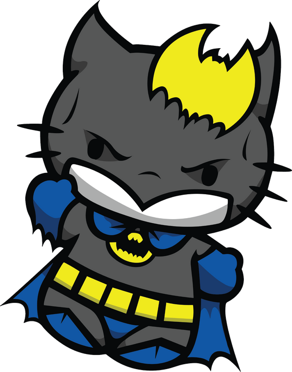 Hello Kitty BATMAN