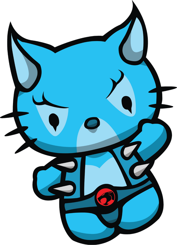 Hello Kitty Blue Panther Thundercats