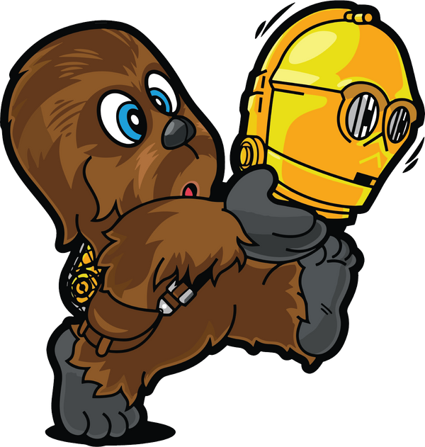 CHEWIE & C-3po