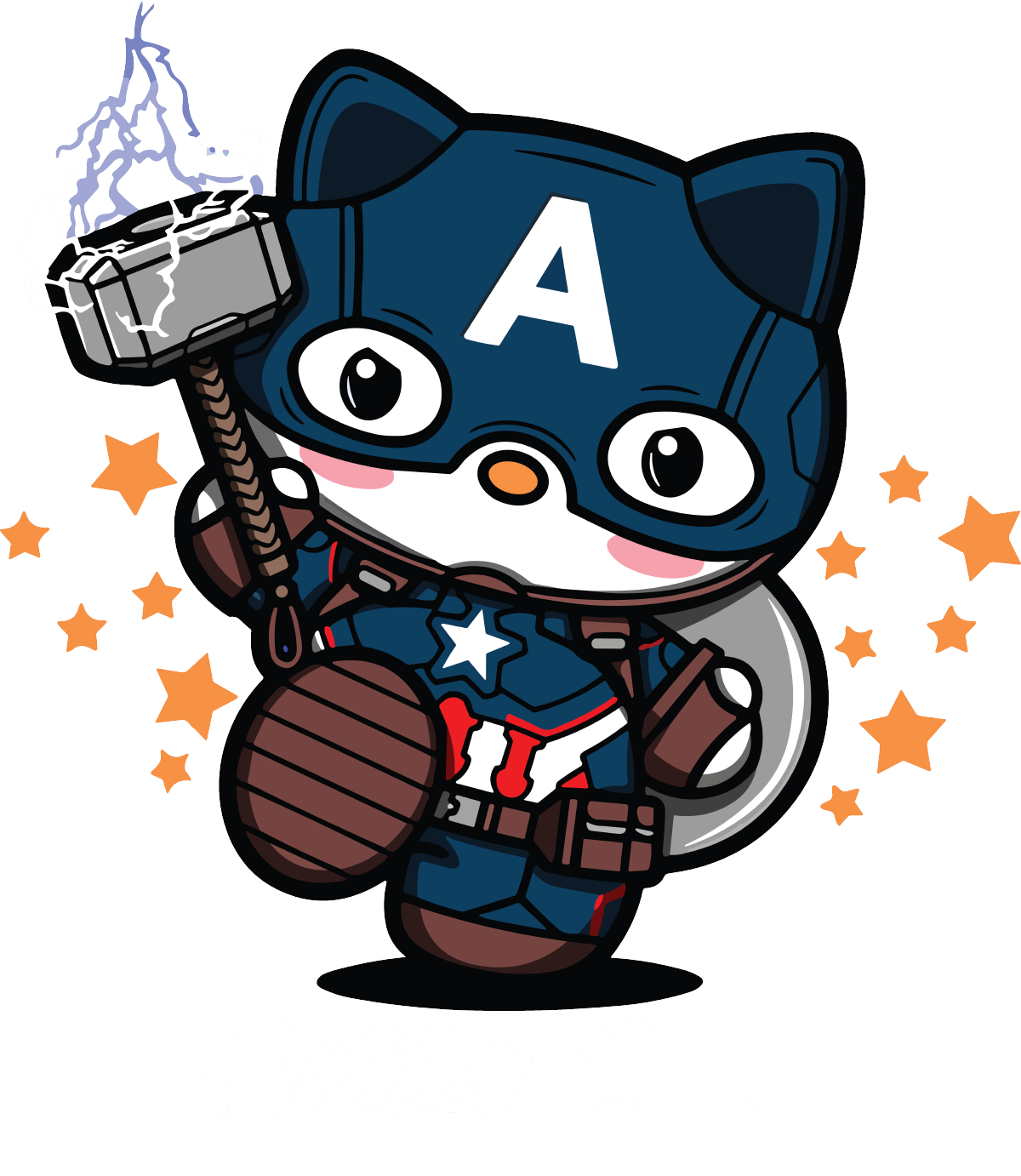 Hello Kitty  Captain America