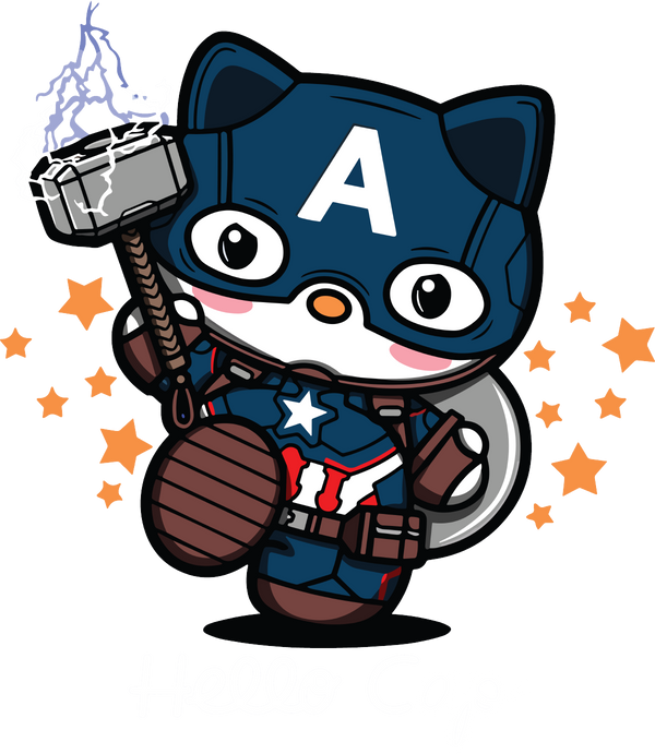 Hello Kitty  Captain America