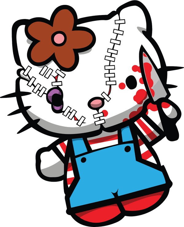 Hello kitty Chucky