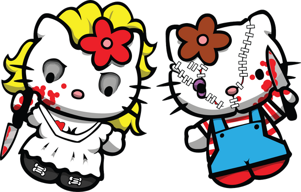 Hello Kitty  Chucky & Tiffany