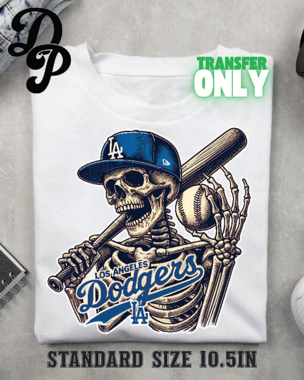 Dodgers Skeleton