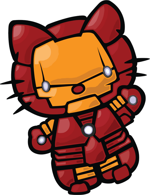 Hello Kitty Iron Man