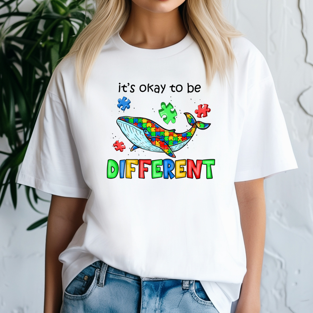Its okay to be different (whale)