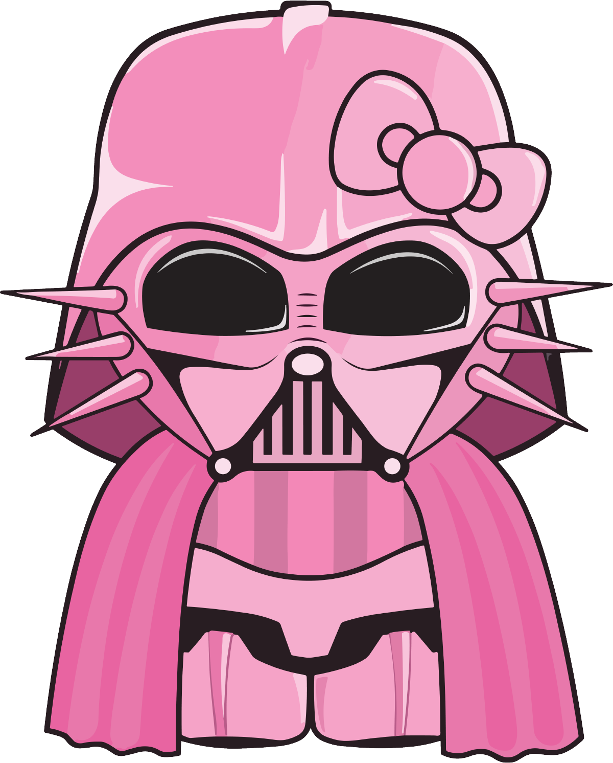 Pink Vader Hello Kitty