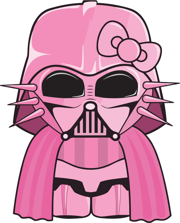 Pink Vader Hello Kitty