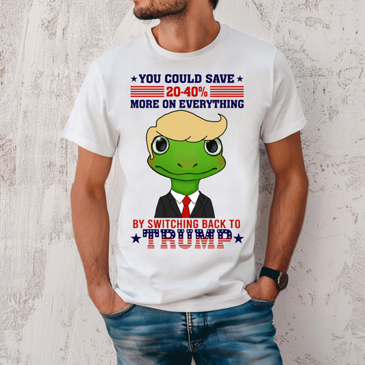 Trump You could save 20%-40%