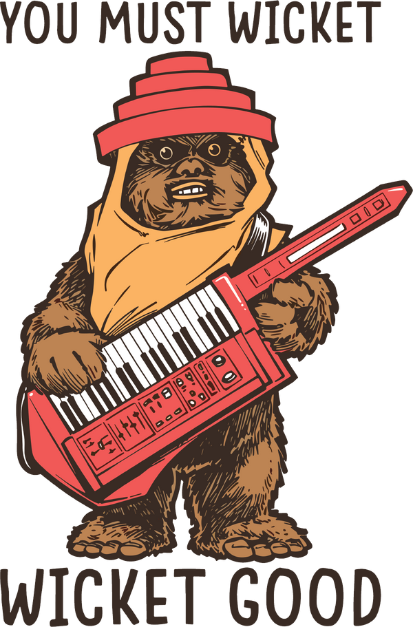 Ewok Wicket Rockstar