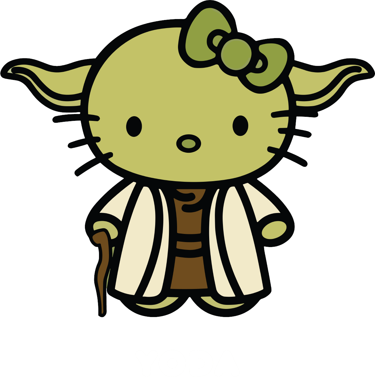 Hello Kitty Yoda