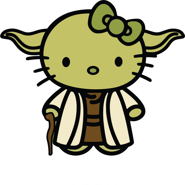 Hello Kitty Yoda