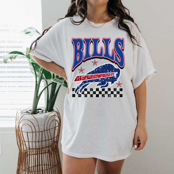 Glitter Buffalo Bills