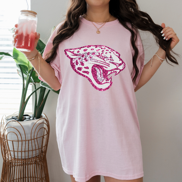 Glitter Pink Jacksonville Jaguars