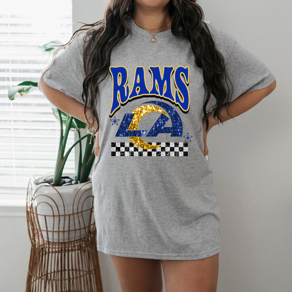 Glitter Los Angeles Rams