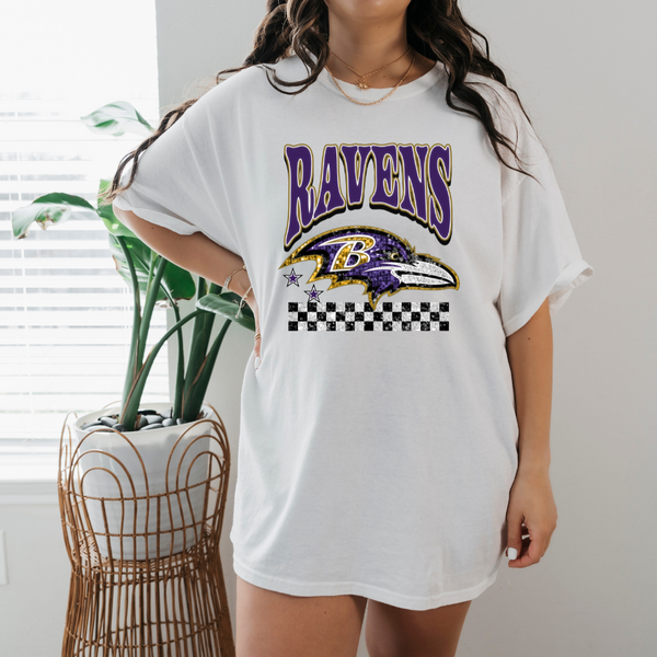 Glitter Baltimore Ravens