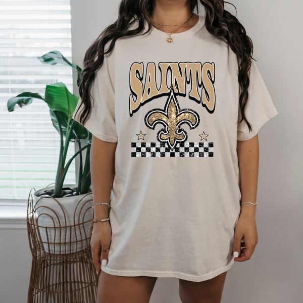 Glitter New Orleans Saints